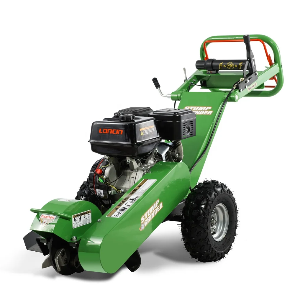 9 зубов 15hp бензиновый двигатель мини сад использовать пень remover с CE