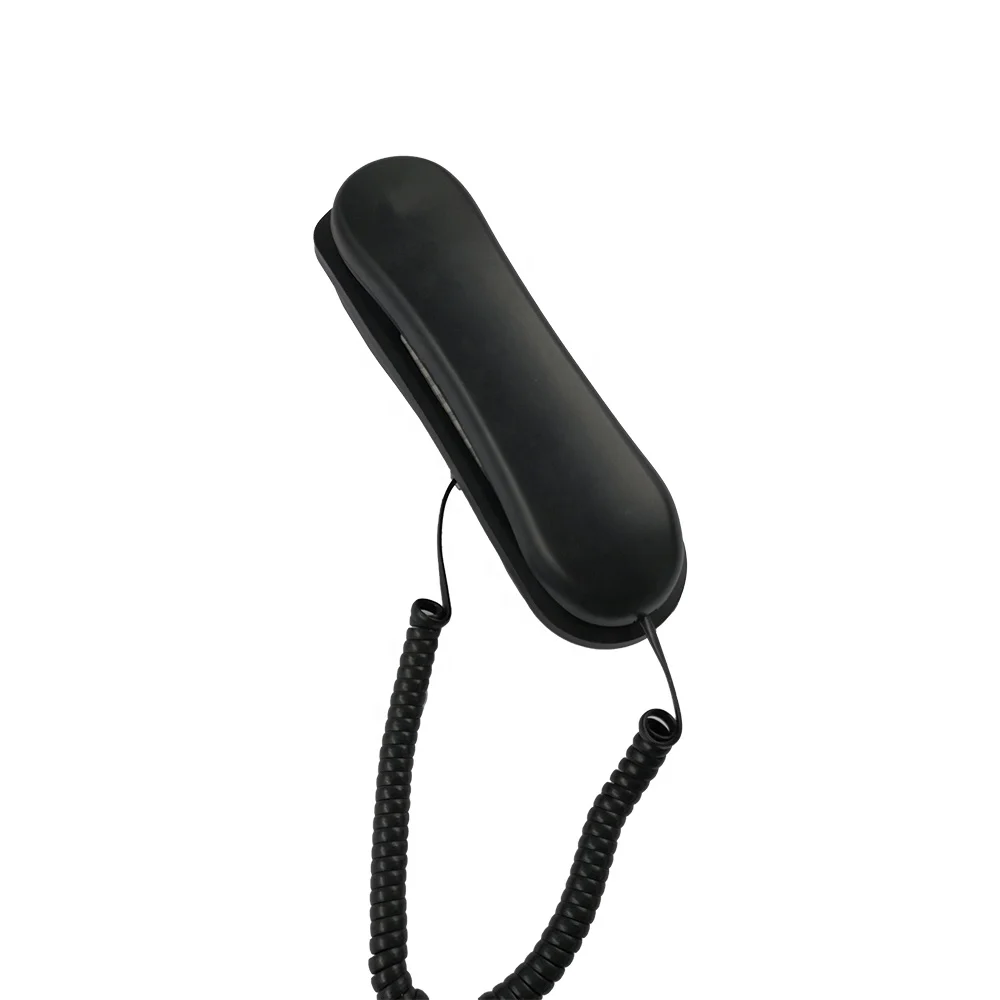 Small Size Trimline Corded Telephone With Bottom Light and Wall Mounted Telephone Compatible With Avaya NEC PBX