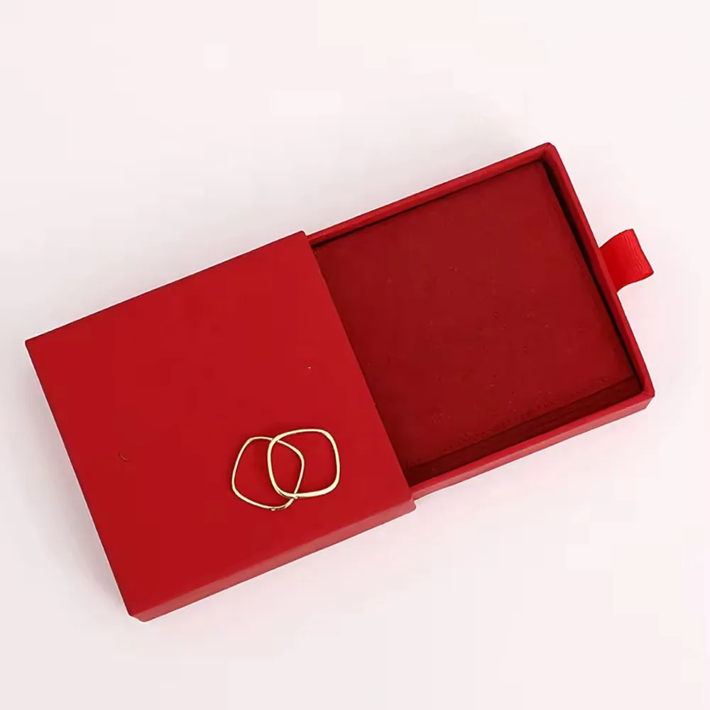 Luxury Custom Pink Color Foil Stamping Logo Rigid Ring Round Tube Gift Packaging Jewelry Box with White Sponge Insert