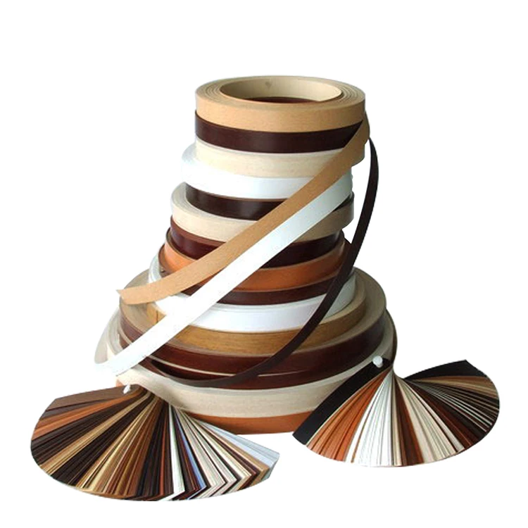 Waterproof Upholstery Accessories PVC Edge Banding Tape Strips for Plywood