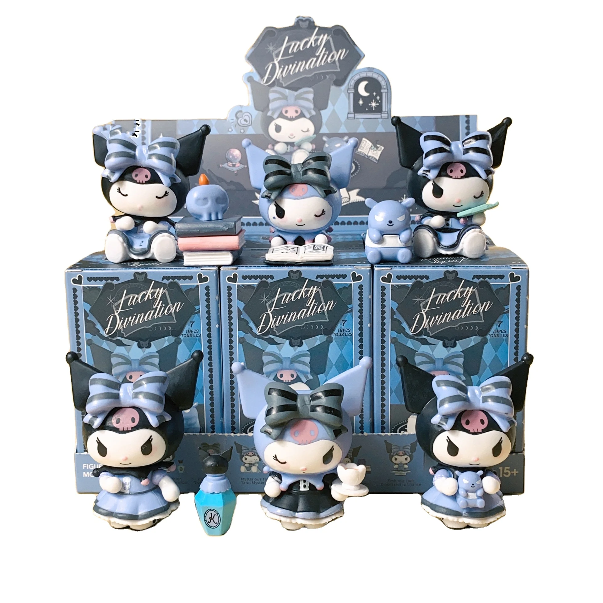 A+ Amine Random Design Melody Figure Collectible Toy Halloween Gift Blind Box Set Christmas Halloween Decorations Mystery Toys