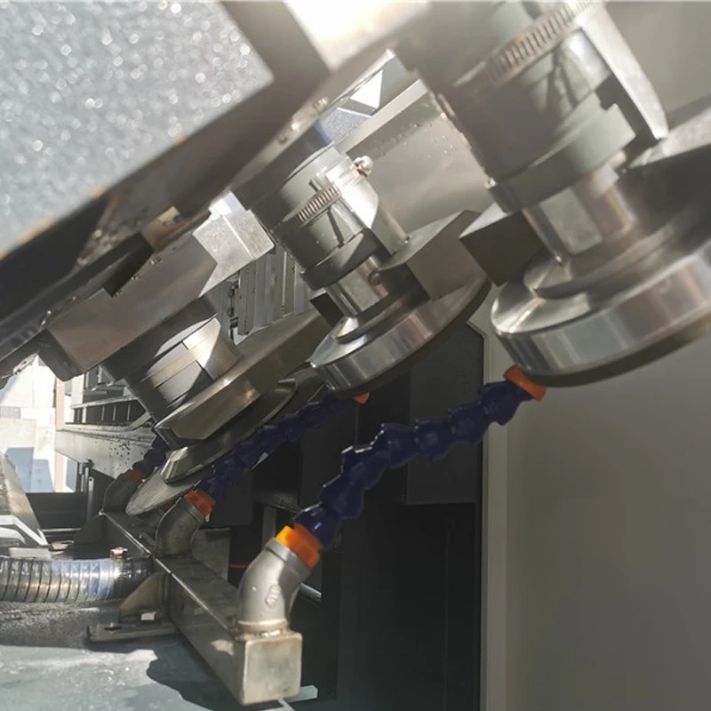 3200MM Porcelain SLAB  cutting machine Fully automatic 45 degree ceramic tiles cutting machine