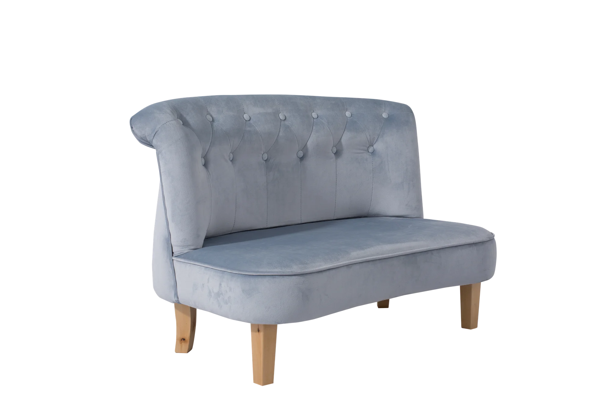 Nisco Living Room Design Velvet Single Seat loveseat Sofa Without Armchair