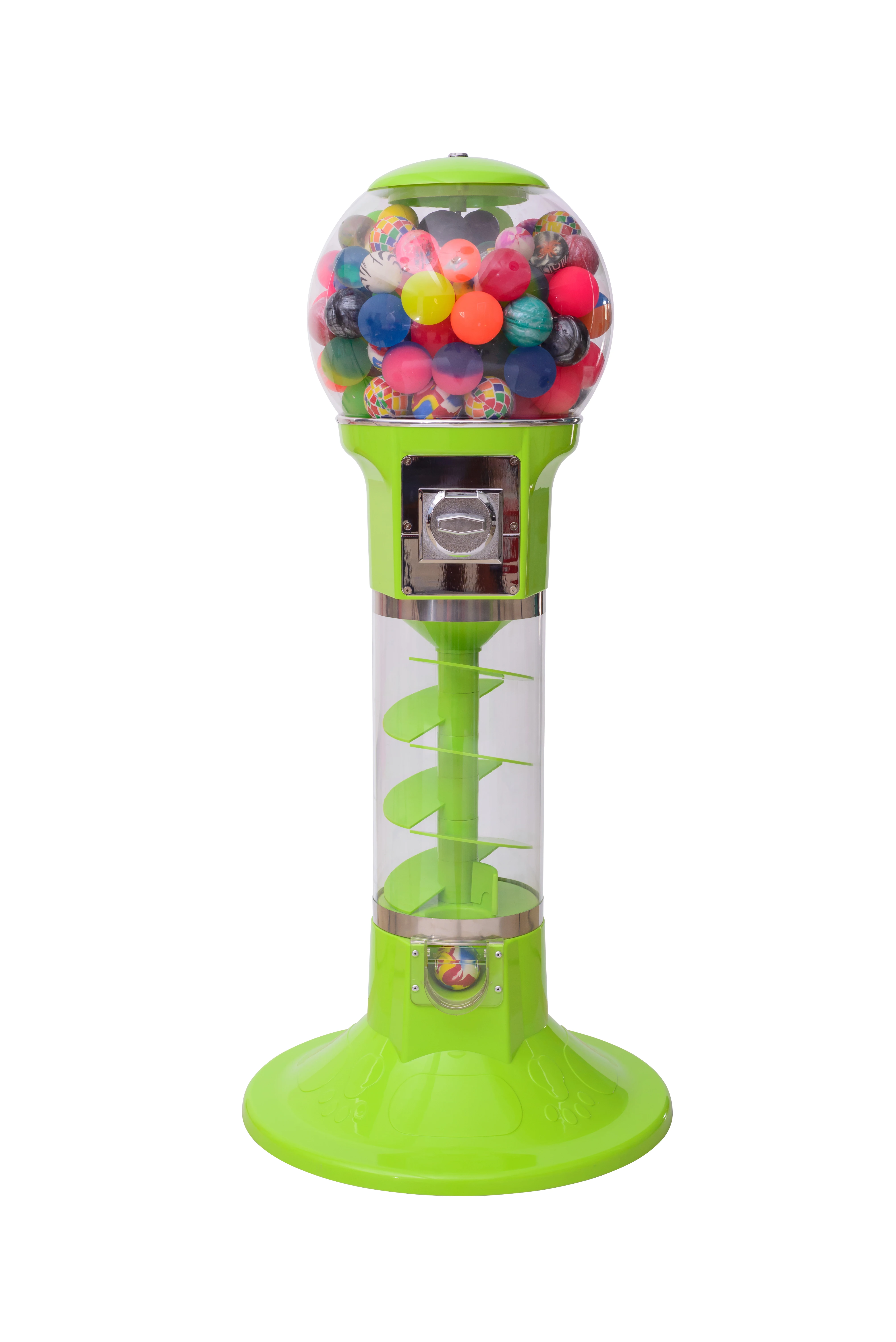 
[MACAT] Coin gumball bouncing machine candy dispenser bounce ball sprial gum vending machines for supermarket 