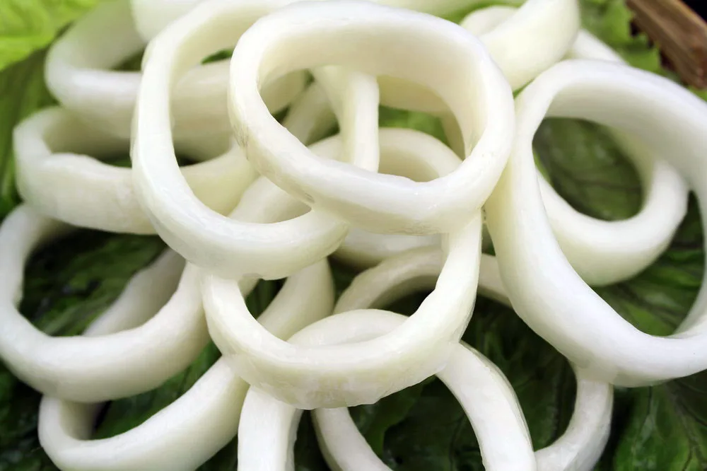 
fresh seafood squid ring frozen squid 