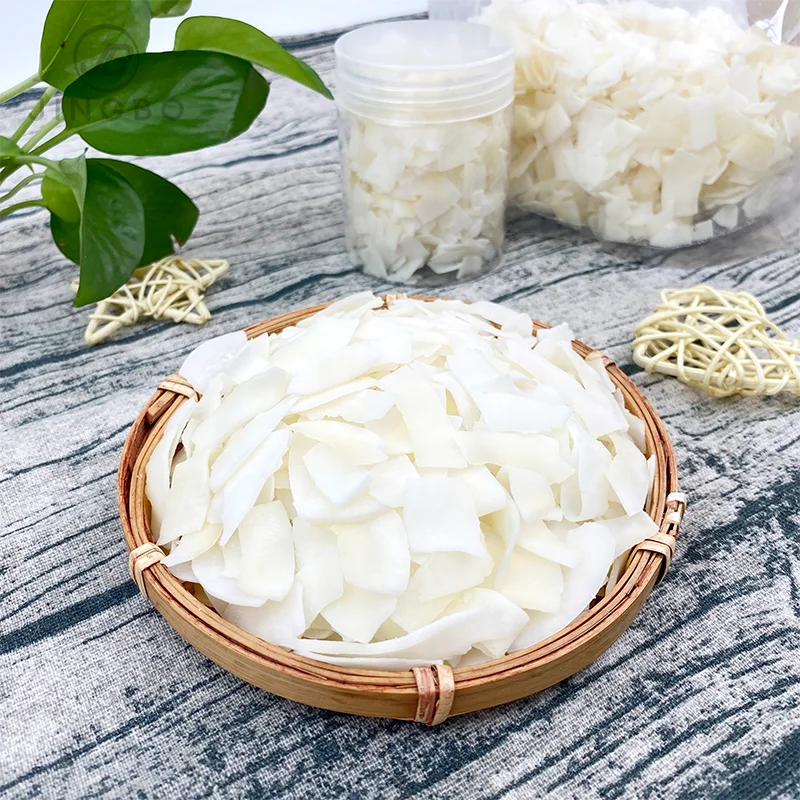 Wholesale High Quality Natural Flavored Roasted Coconut Slices Taste Freshness Dried in Bulk Ad-Drying Process.