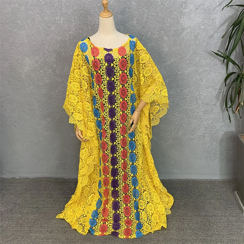 New Arrival African Cardigan Dresses For Women Dashiki Boubou Kaftan Maxi Robe Woman Abaya Dress With Inner