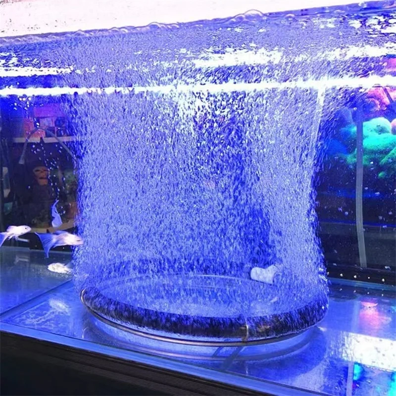 Microbubbles Nano Rubber Bubble Diffuser Aeration Oxygen Tubing Porous Sinking Aerator Air Hose For Fish Prawn Farm Pond