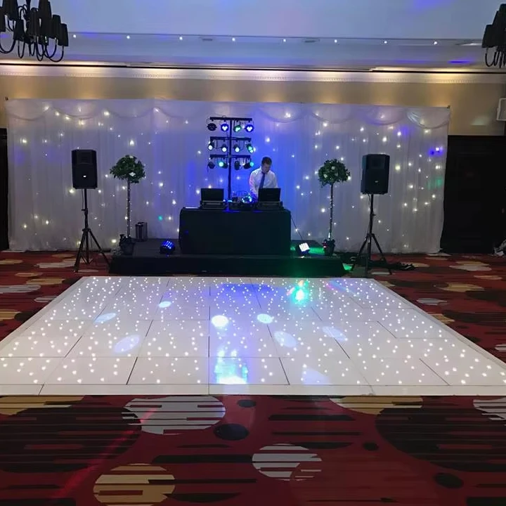 Led Wooden Dance Floor for Event Dancing LED Tile Wedding Hotel Party Light Disco