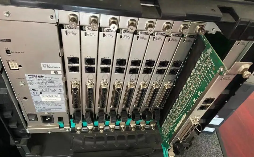 TDA600 ECSLC24 24-портовая аналоговая карта расширения с идентификатором вызывающего абонента (KX-TDA6178) -б/у