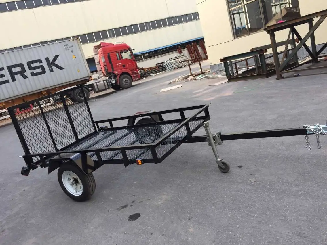 ECONOMY 5X8 SINGLE AXLE UTILITY TRAILER WITH RAMP GATE