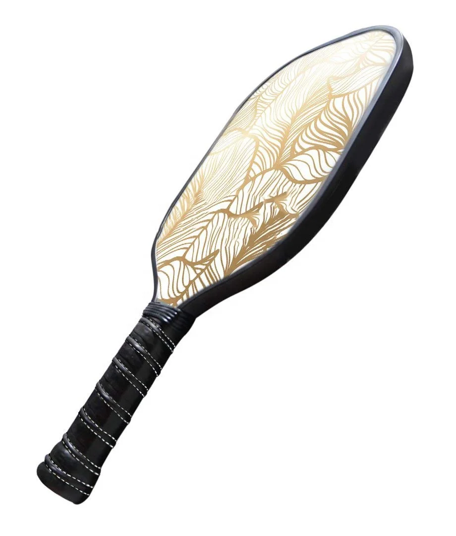 Carbon Fiber Pickleball Equipments Graphite Honeycomb Pickleball Paddle