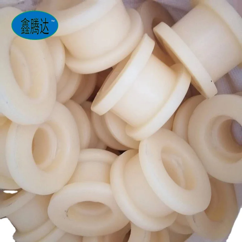 Пользовательские пластиковые фланцевые втулки/Нейлоновые втулки/втулки из ПТФЭ