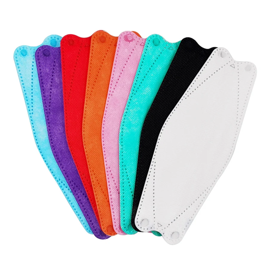 Protective Fashion 3D Disposable Earloop Nose Mouth Cover 3 Filter Layer reusable face mask