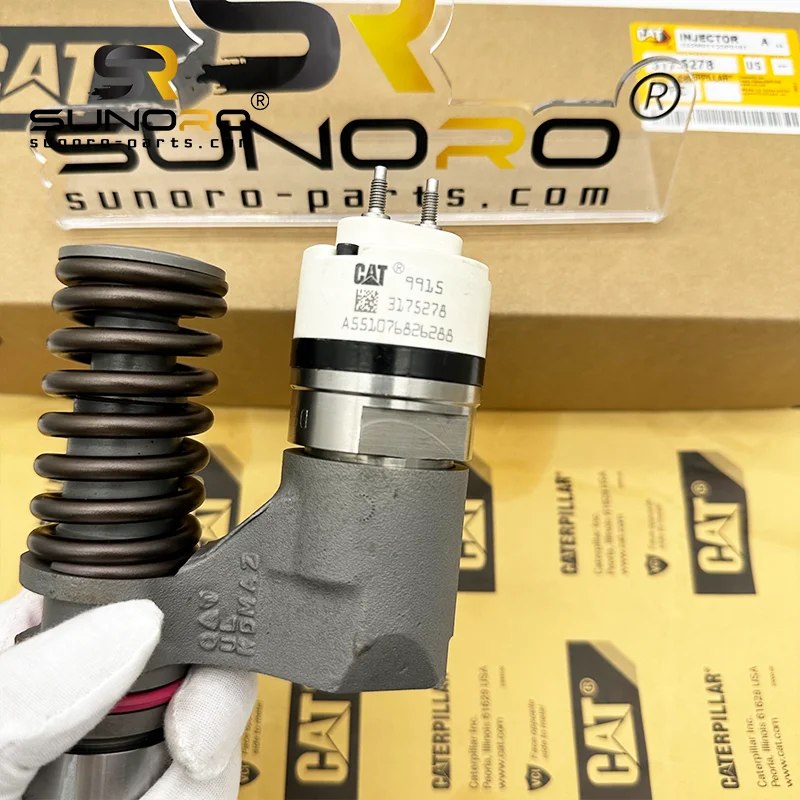 CAT Fuel Injector 317-5278 3175278 20R0055 for Caterpillar Engine C10 C12 Motor Grader 140H 143H