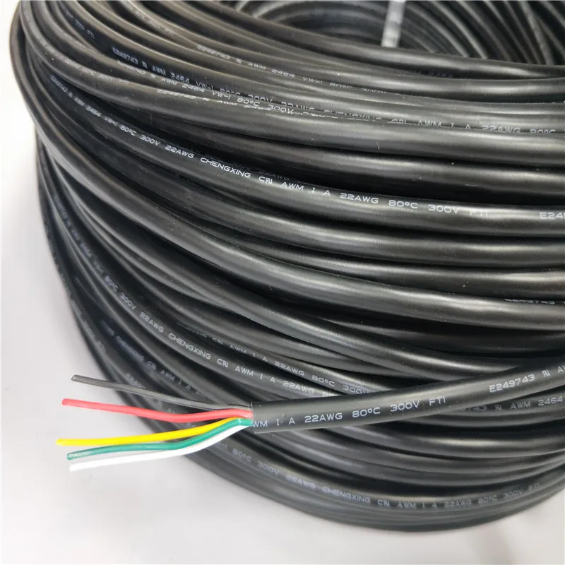  Кабель для передачи данных ul2725 24awg 26awg 28awg 30awg производство с плетеным экранированным