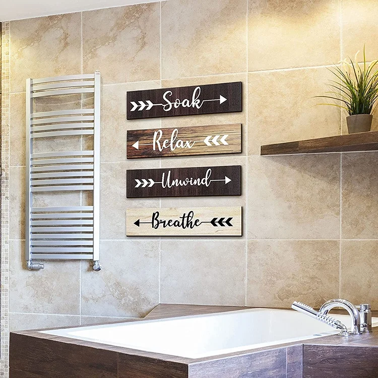 Charming Country Home Decor Home Decor Wood Craft Signs Board Wood Signs to Decorate Walls