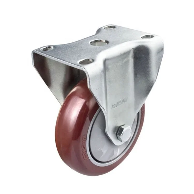 Сделано в Китае ролики 5 дюймов Silent PU колеса Прямая продажа с фабрики