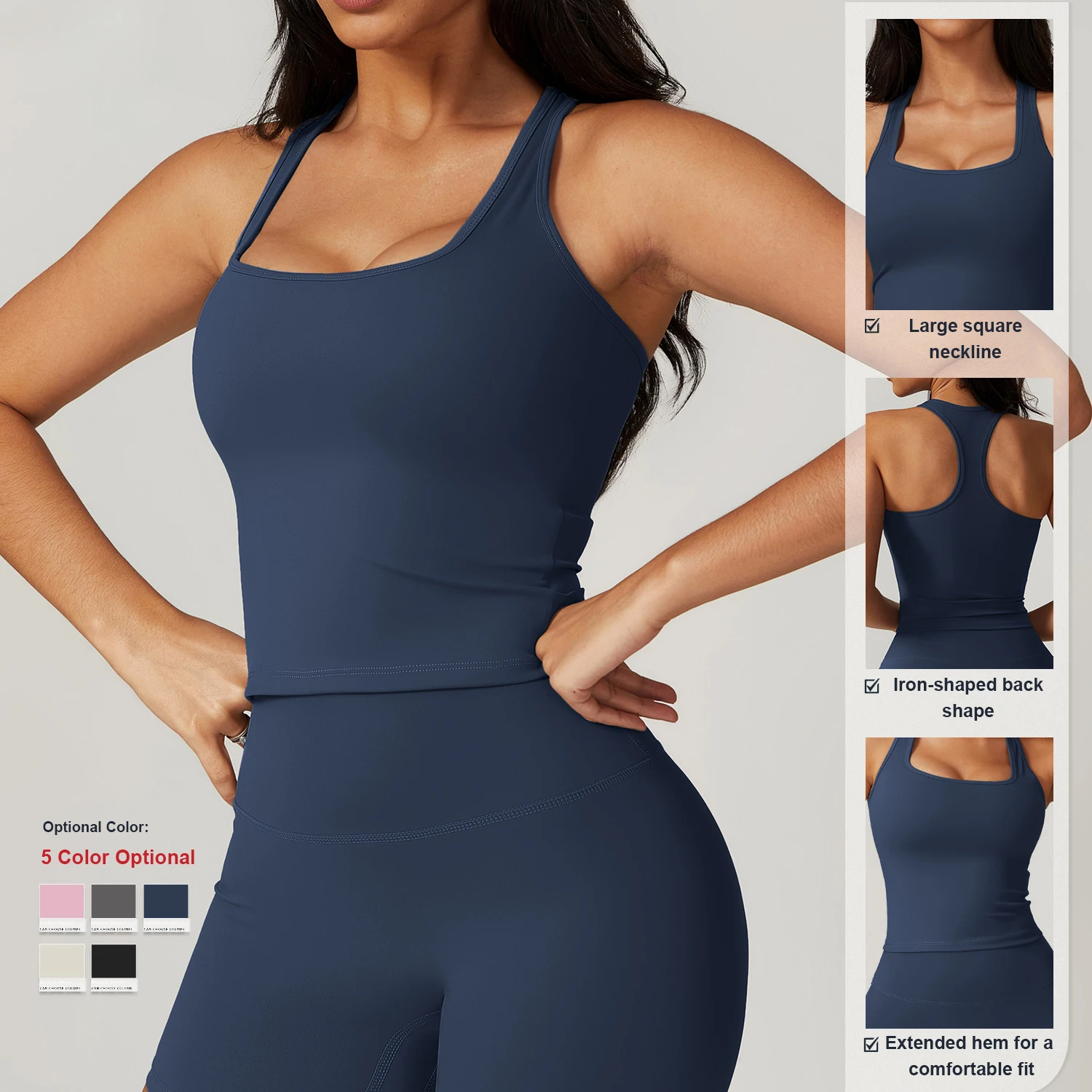 Summer Yoga tops beautiful back sports vest women tight sets quick drying casual Gym Sportswear running fitness bra yoga clothes