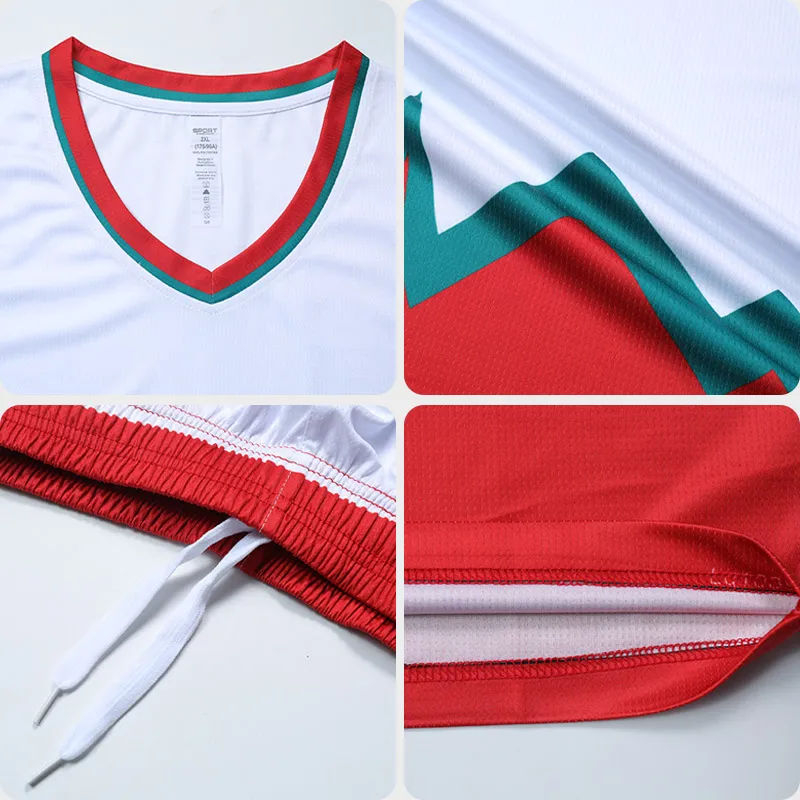 Chinese Factory Personalized Logo basketball sublimation uniform  men custom different color basketball jerseys