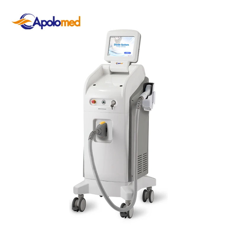 New Beauty Equipment 808nm Diode Laser Device Pain Free Permanent Hair Removal Skin Rejuvenation Whitening Machine