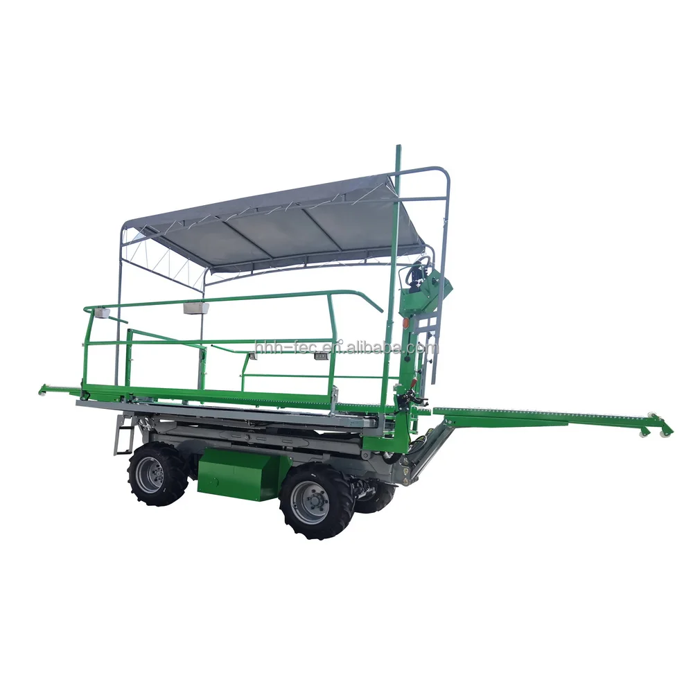 Automatic steering Orchard Picking machines Fruit picking machines Orchard Harvest machine in china