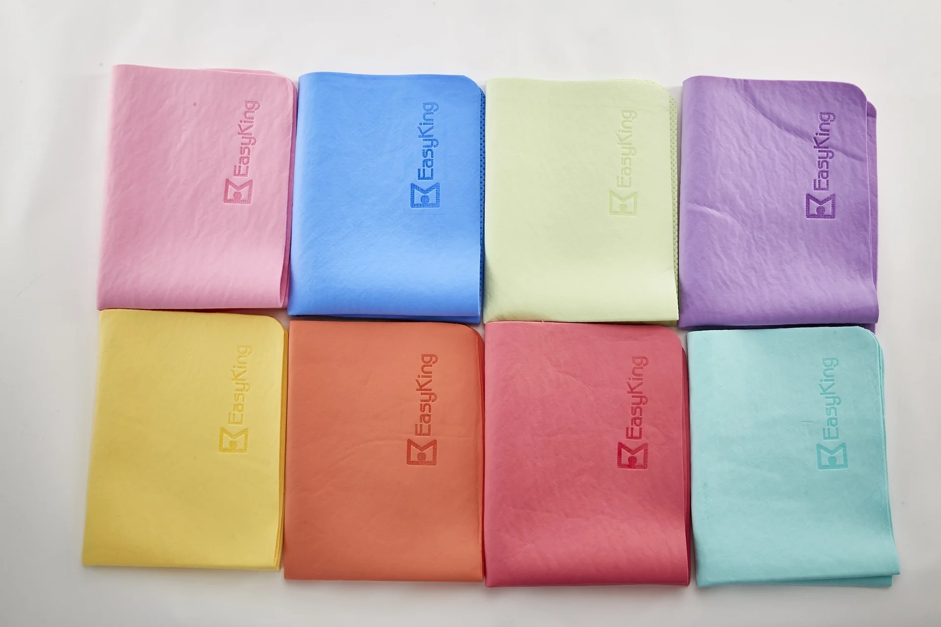 SEQ Fast Drying customized Logo Synthetic car shammy chamois cloth