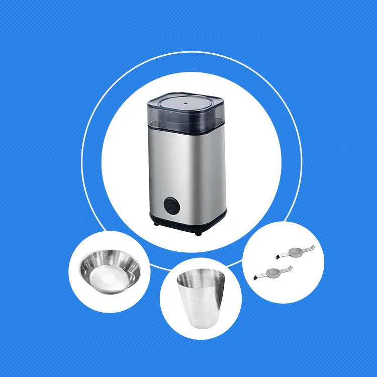 2022 Hot Sale coffee grinder machine Multifunctional Stainless Steel Grinder Coffee Spice Nuts Grains Bean Mini Electric Grinder