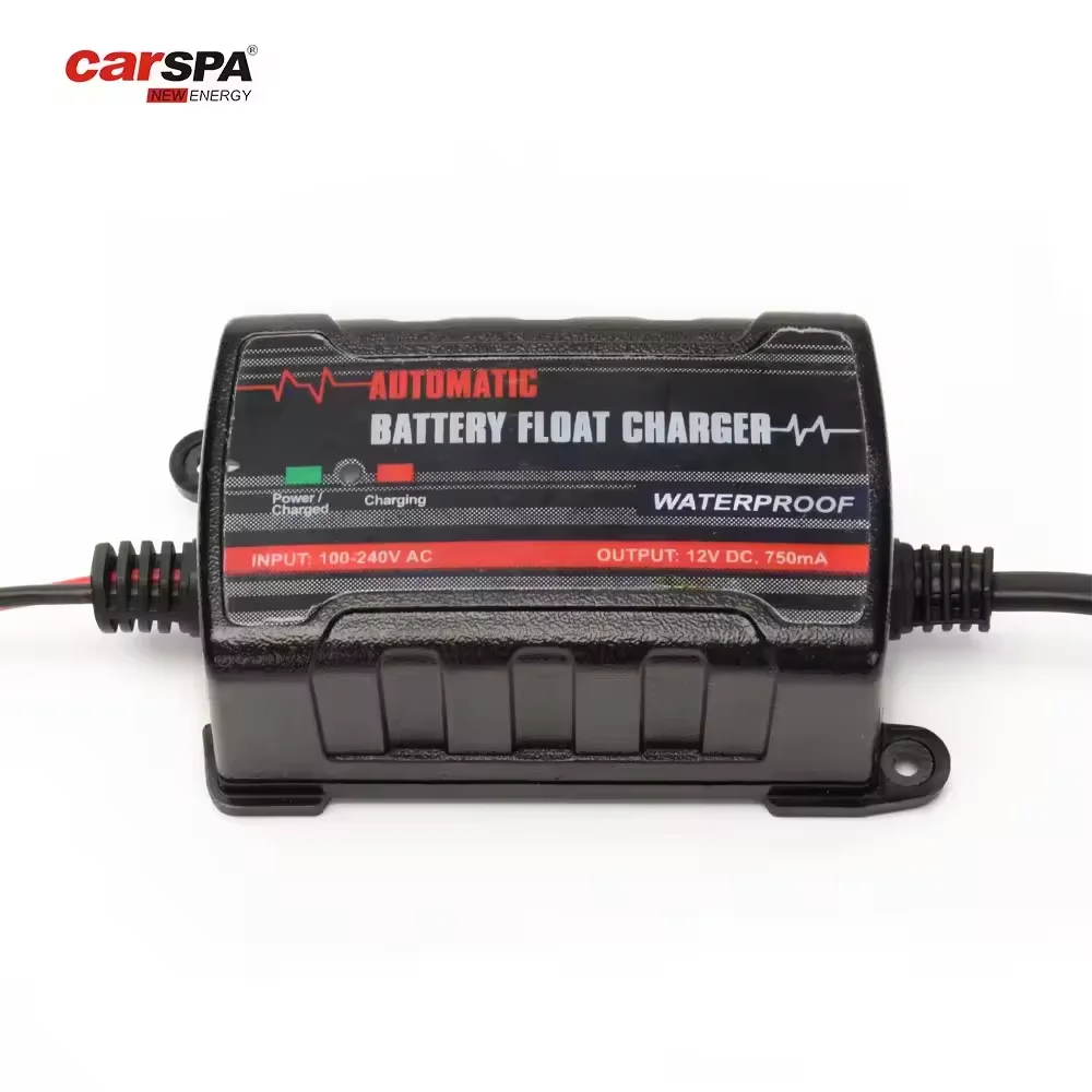 CARSPA Car Battery charger 6V 12V 1A pulse repair lead acid battery charger