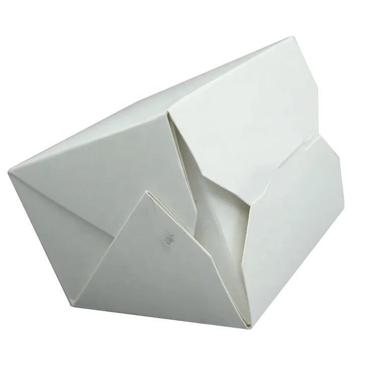 Factory price paper kraft box  lunch box disposable paper take out fast food packaging boxes with handle