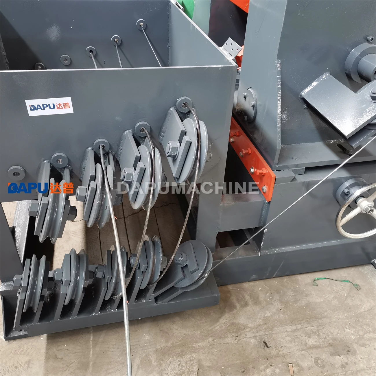 Fast 2/3 Ribs Cold Rolling Steel Wire Drawing Machine with straighter or re-coiler for Construction Industries