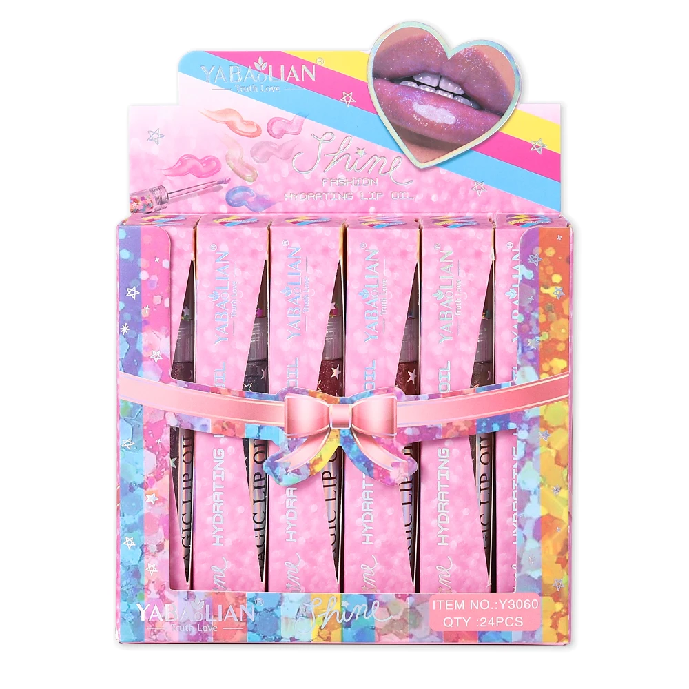 Custom lipglosses lip oil gloss moisturizing vegan lip plumper private label glossy plumping lip gloss