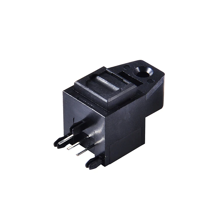 Vertical Fiber Microphone PCB Jack DLT11H0 DLT 11H0 Plastic Quick Audio Optical Toslink Receiver Shutter Female Connectors