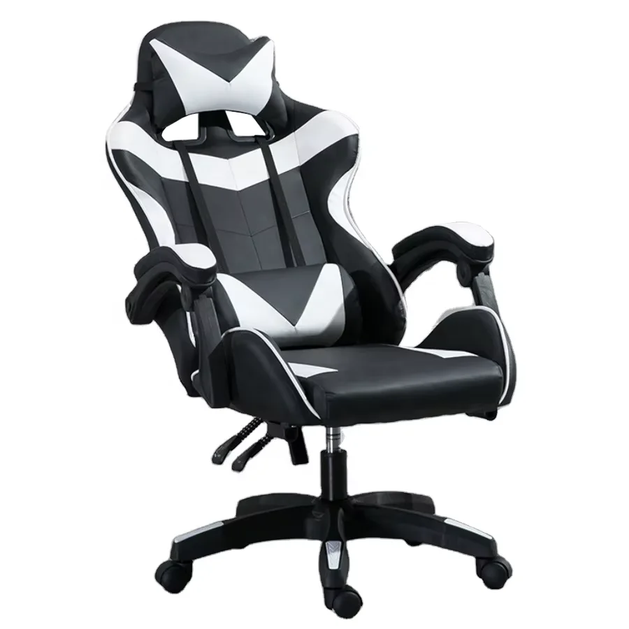 Artificial Leather High Back Gaming Racing Chair for Home Office Use
