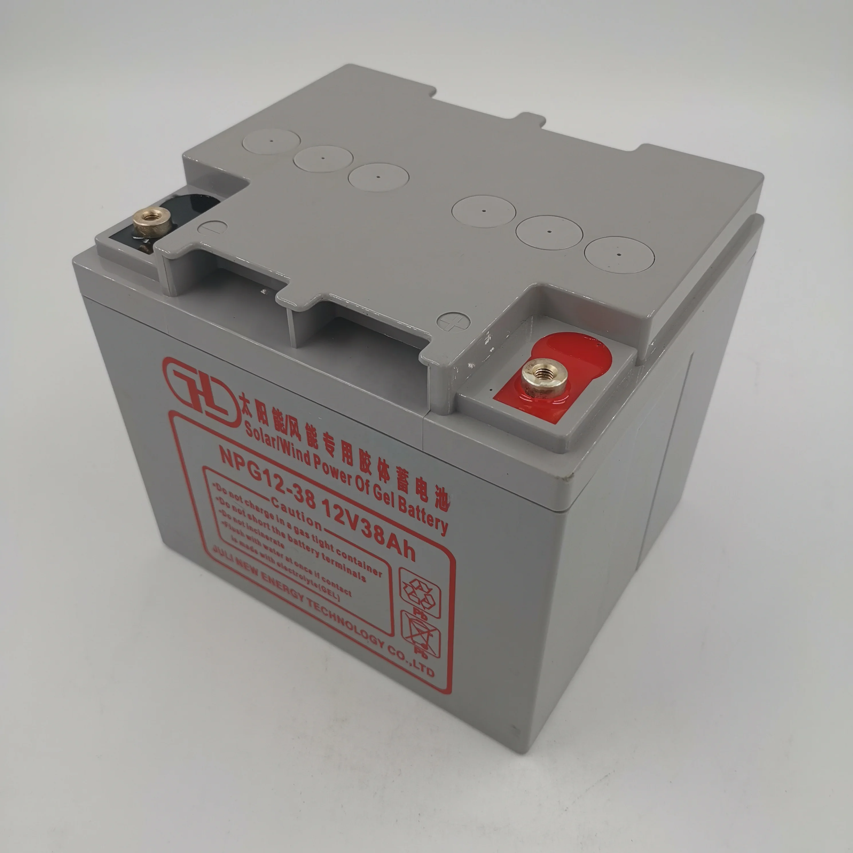 Cheapest Deep Cycle battery Long Life Gel AGM 12V 38ah Solar Battery For House