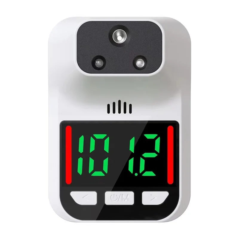 
2021 Fast shipping HK3+ PLUS Handsfree Automatic Smart Wall Mounted Thermometer With counter surface detect Termometro 