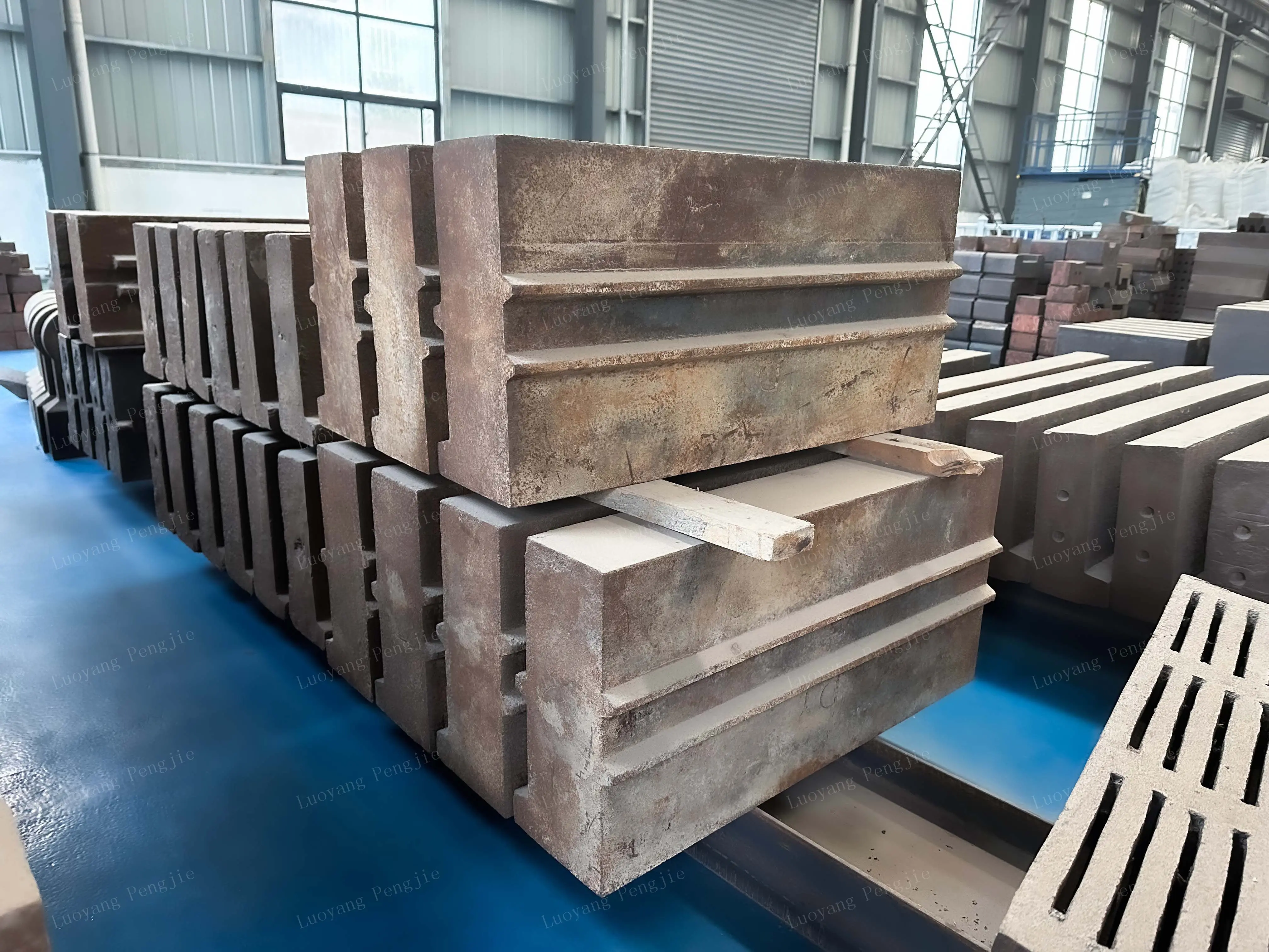 High Chrome Steel   Martensitic Steel  Plate Hammer Blow Bar for Impact Crusher