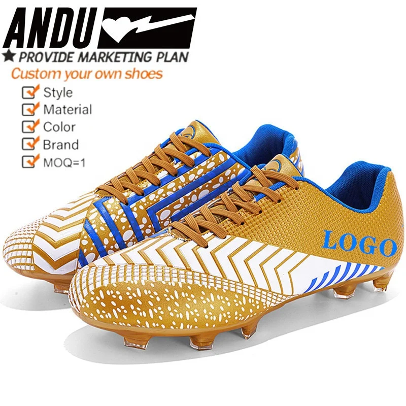 High Quality Sport Shoes Football Boots Drop Shipping FG Spikes Low Ankle Cleats Men Black Football Shoes Professional