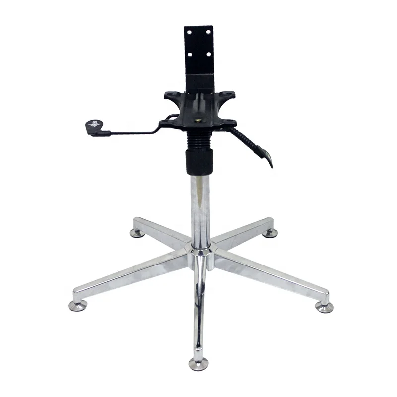 A021-8 Chrome-plated furniture accessories, office chair five-star foot metal base, swivel chair base