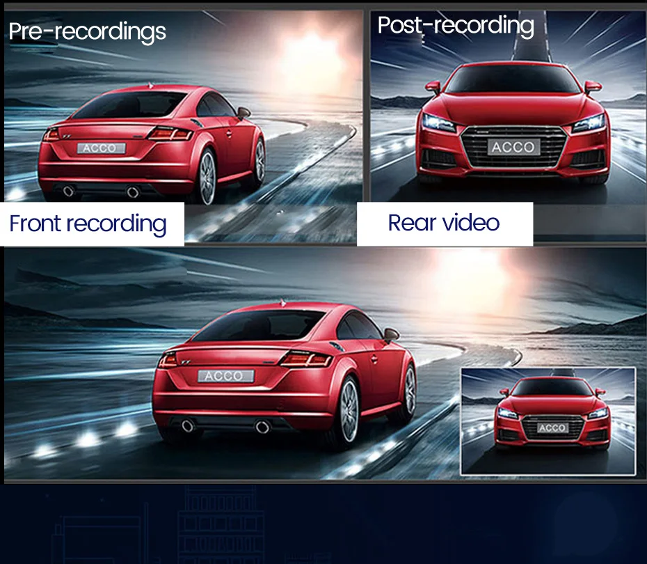 Car DVR ADAS Android 10" Center console mirror GPS FHD 1080P Rear Lens Video Recorder ADAS Dash Cam dashcam Wireless WiFi_24