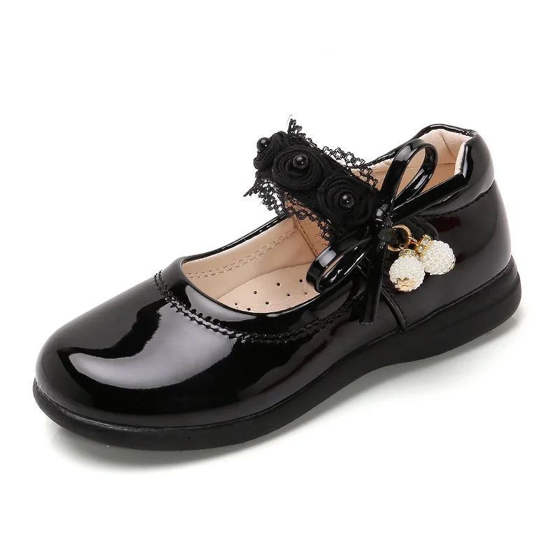 
Comfortable light girl dress Shoes Kids back to School Leather Shoes for Girls 