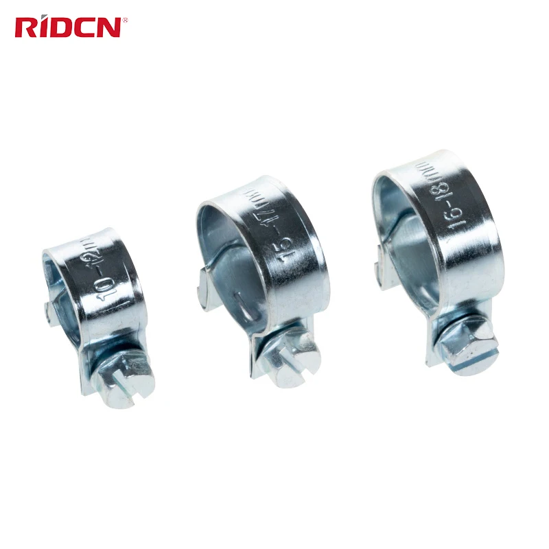 Zinc Coated Steel Mini Hose Clamp