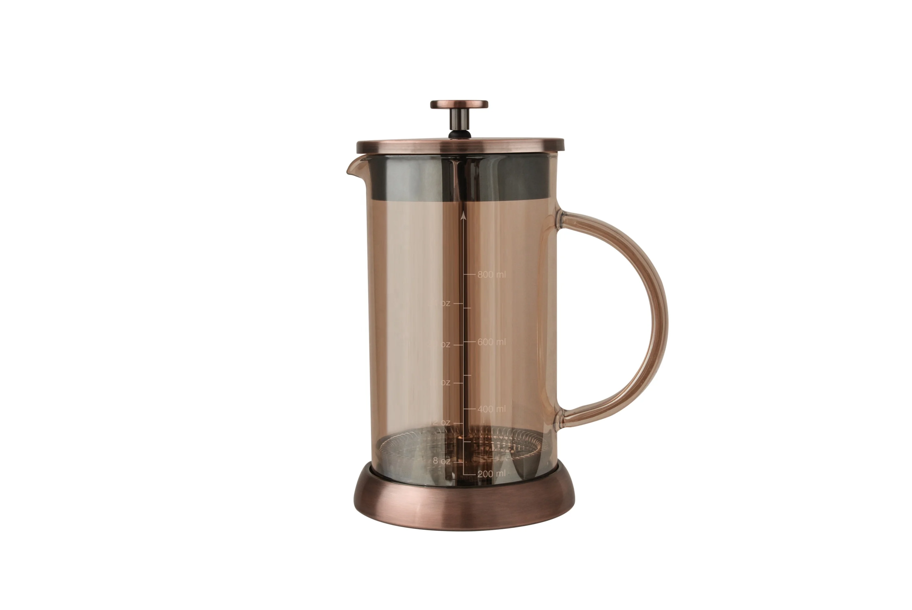 2022 Amazon new styles french press coffee maker stainless steel chromed coffee press