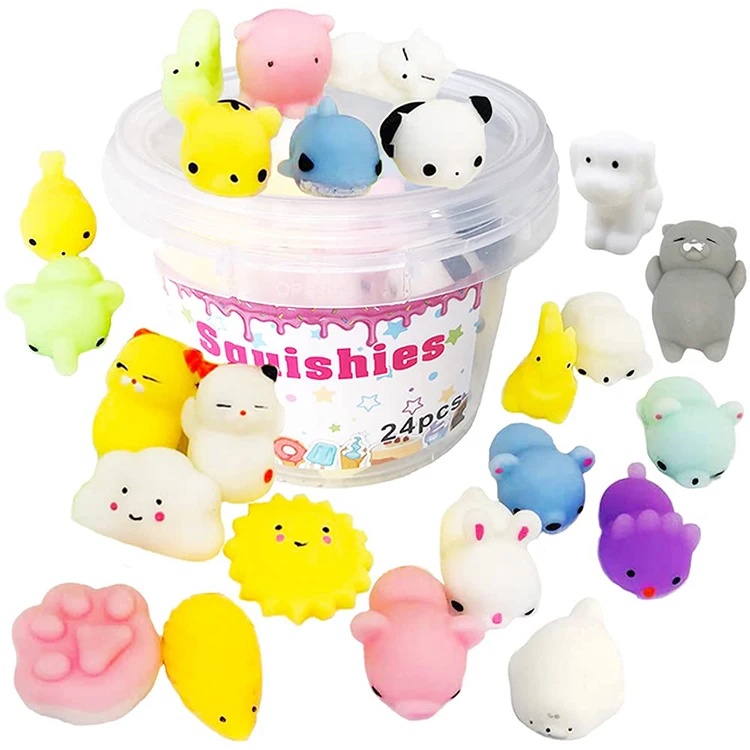 Multicolored Blind Bag Popular Phosphorous Autism Custom Mochi Squishy for Fidgeting