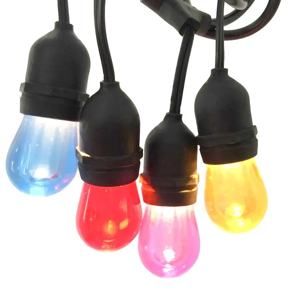 
RGB color &White LED heavy-duty Edison Smart string light xmcosy app Controlled rope lighting 