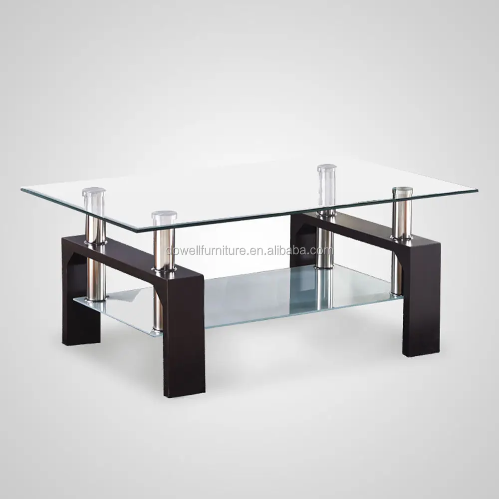 Мебель для дома в стиле ретро со стеклянными металлическими ножками журнальный столик гостиной