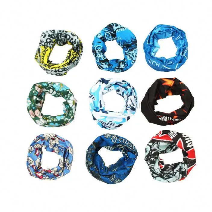 Seamless Multifunctional Neck Bandanas Sport Good Price For Wholesale multi functional sport seamless tube bandana