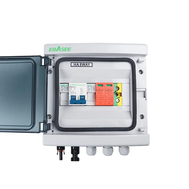 DC combiner box 2in 2 out 2 string 1000v Solar pv combiner box for solar panel