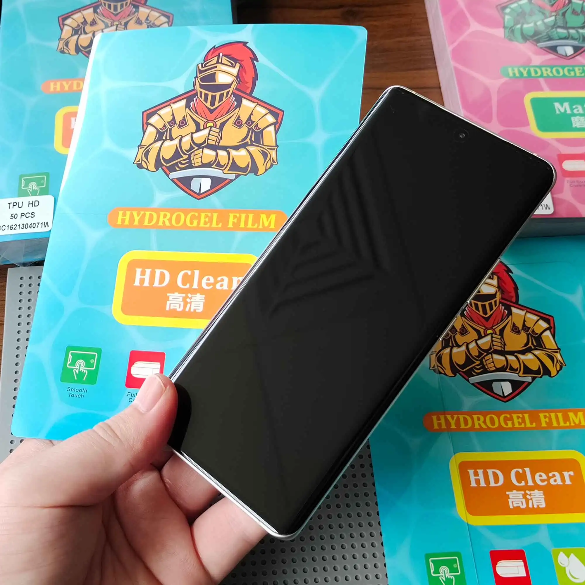 2023 12*18cm  Anti-blue Matte Clear 3 Types Tpu Material Nano Hydrogel Film Screen Protector For Cutting Machine