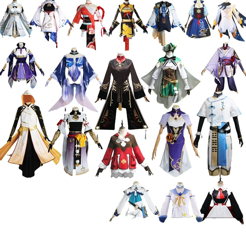 Genshin Impact cosplay hutao Barbara Gunnhildr Klee Diona cosplay Series suit costume dress up